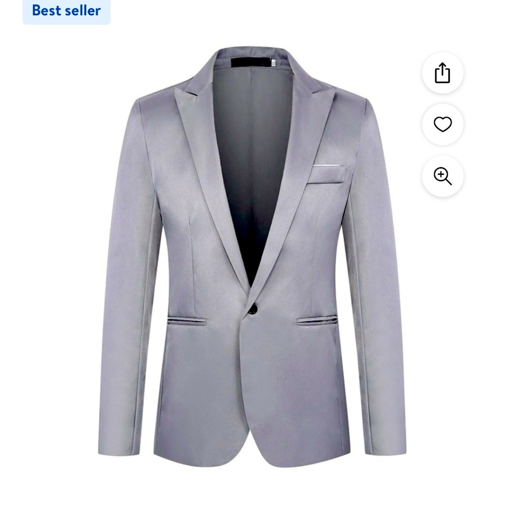 Men’s suit jacket 2xl but fits like a large